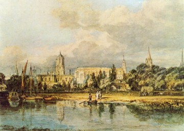  lord - Südansicht von Christ Kirche etc vom Meadows Landschaft Joseph Mallord William Turner